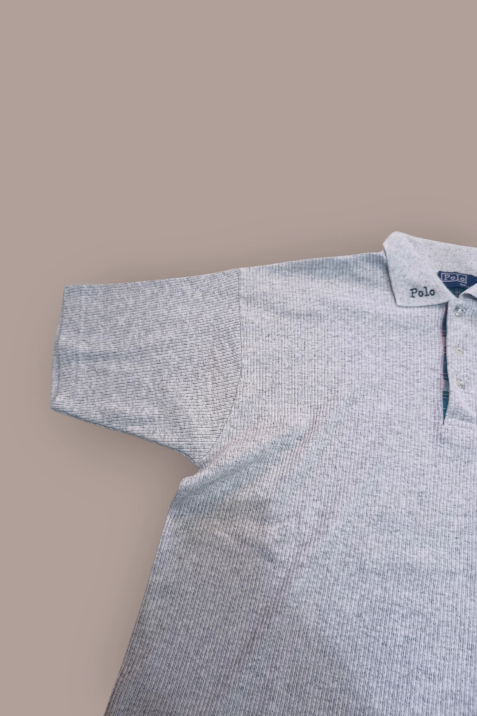 | Polo Ralph Lauren Homem | Cor Cinza | Manga Curta | Tamanho XL | – photo 3